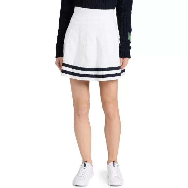 Womens Zinia SkirtWhiteNavy