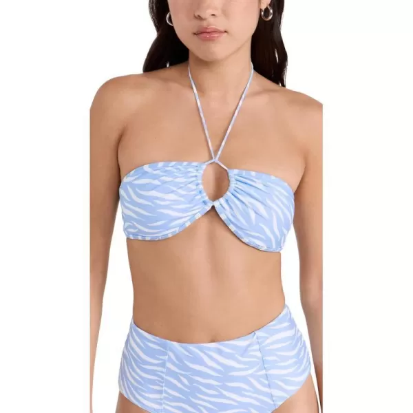 XIRENA Womens Anya Bikini TopBlue Wave