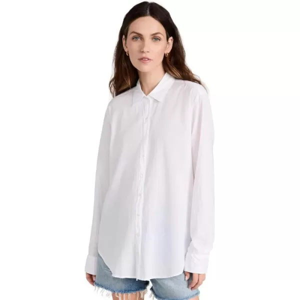 XIRENA Womens Beau ButtondownWhite