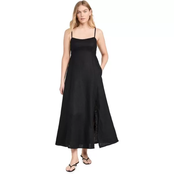 XIRENA Womens Daryl Linen DressBlack