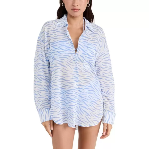 XIRENA Womens Sydney ShirtBlue Wave