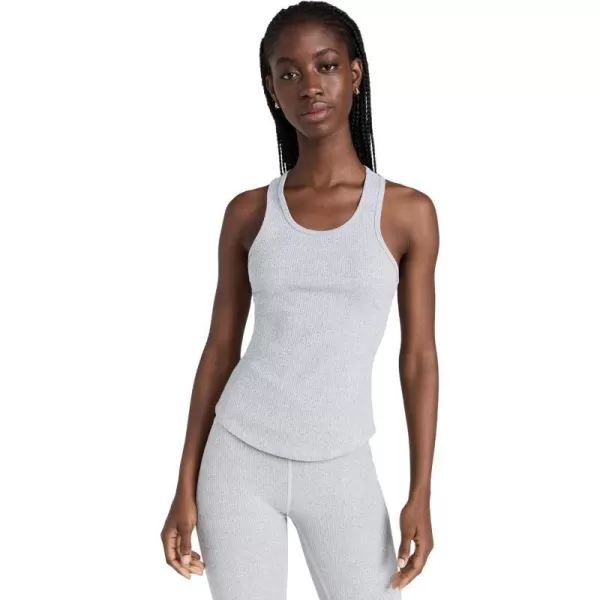 Year of Ours Womens Ribbed Sporty TankHeathered Grey