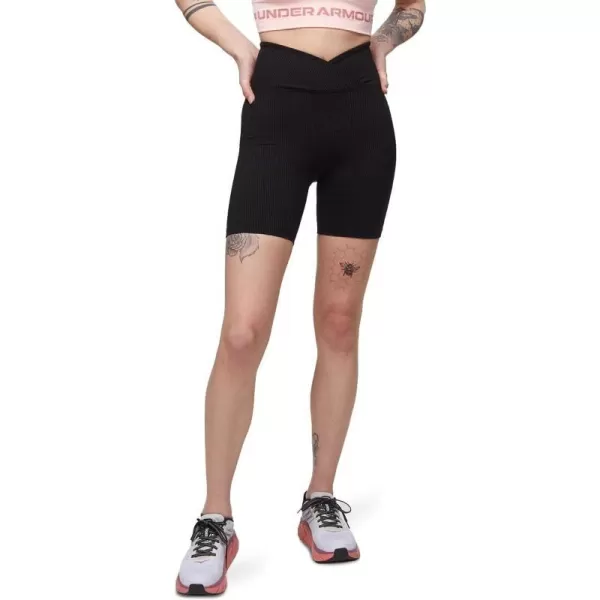 Year of Ours Womens V Waist Biker ShortsBlack