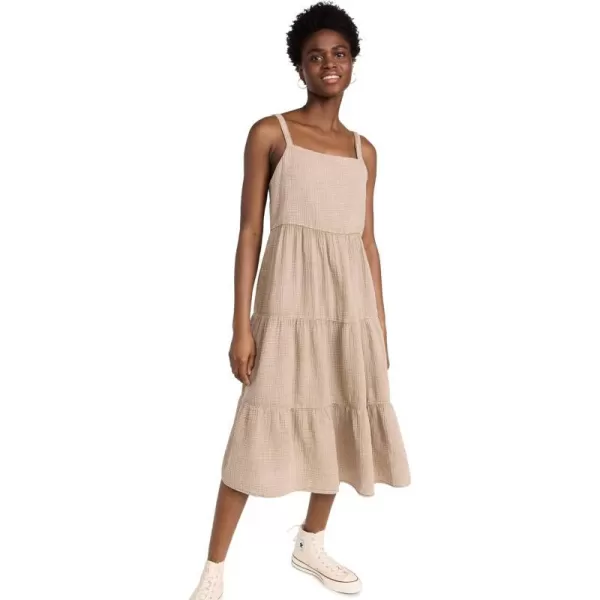 Z SUPPLY Womens Analise Midi DressDune