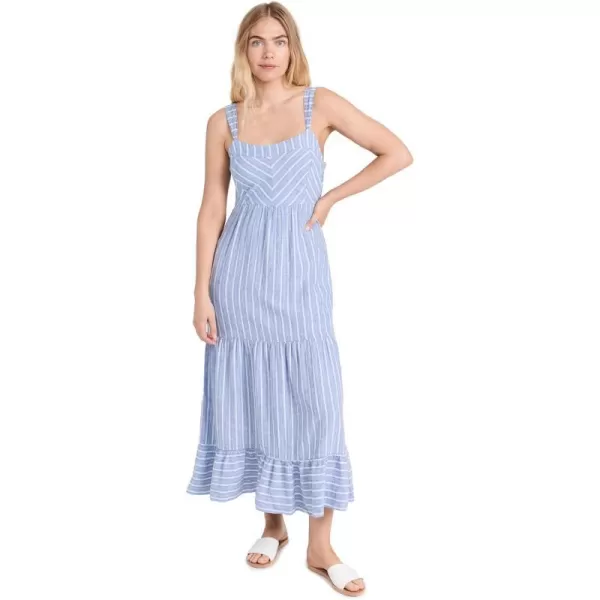 Z SUPPLY Womens Ayla Striped DressMarina Blue