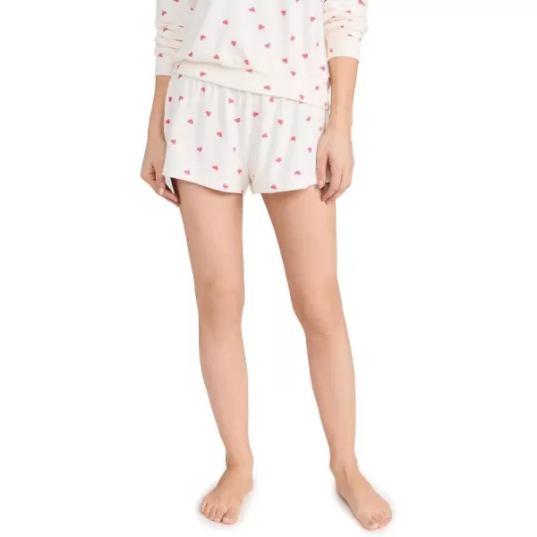 Z SUPPLY Womens Dawn Heart ShortsVanilla Ice