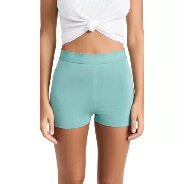 Z SUPPLY Womens Everyday Bike ShortsWashed Jade