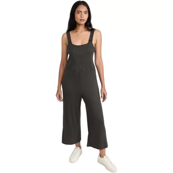 Z SUPPLY Womens Homebody OverallVintage Black