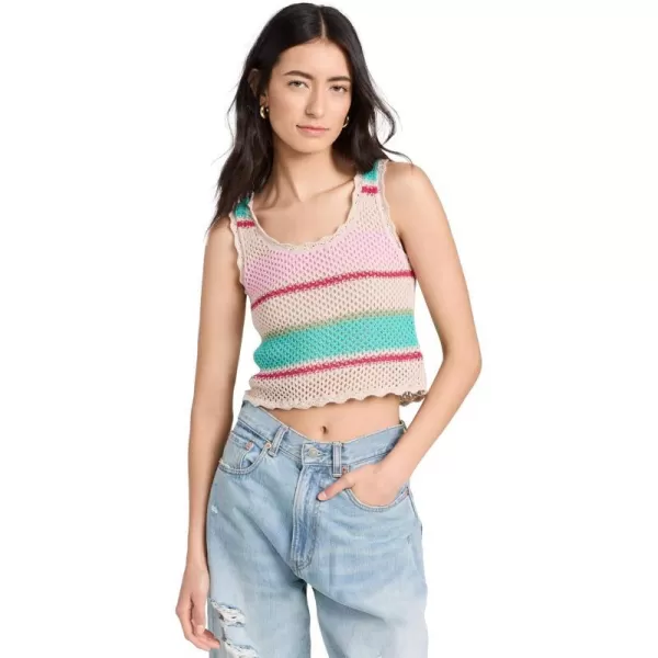 Z SUPPLY Womens Sol Stripe TopNatural