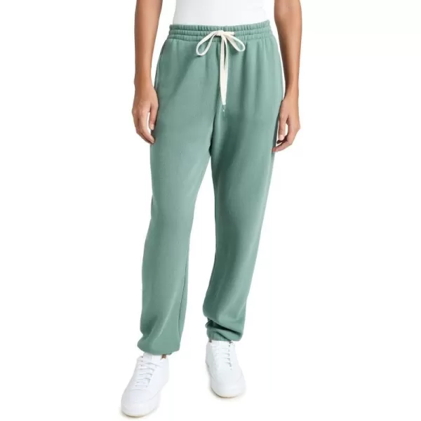 Z SUPPLY Womens Sporty Fleece PantsCalypso Green