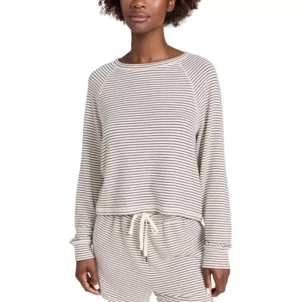 Z SUPPLY Womens Staying in Stripe TopNatural