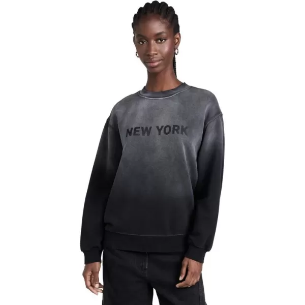 Z SUPPLY Womens Syd City New York SweatshirtBlack