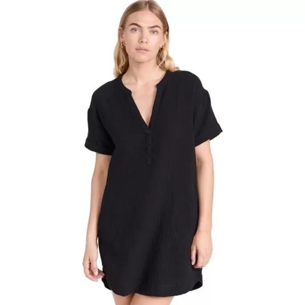 Z SUPPLY Womens Talia Gauze Mini DressBlack