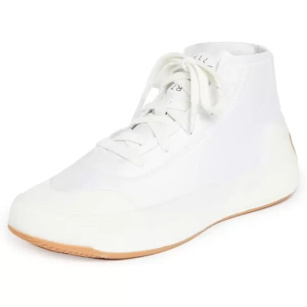 adidas by Stella McCartney Womens Asmc Treino Mid SneakersFtwwhtOwhitePearos