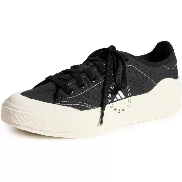 adidas by Stella McCartney Womens Court SneakersCore BlackCore BlackOffwhite