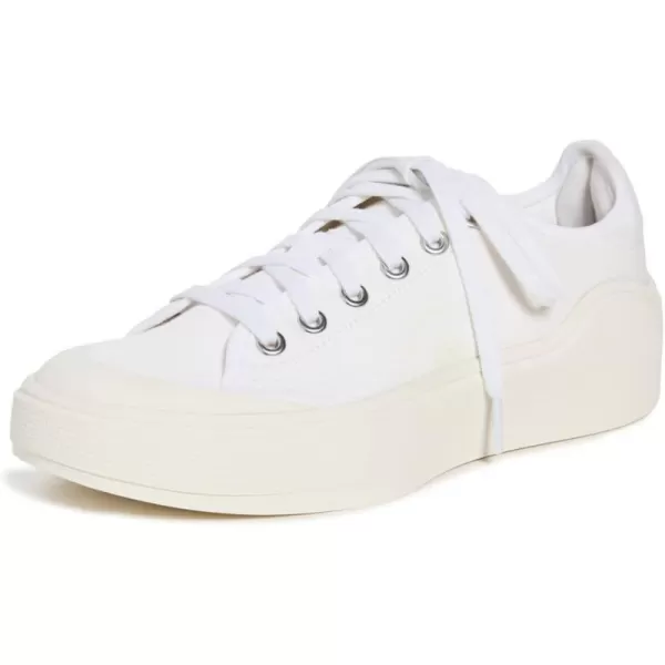 adidas by Stella McCartney Womens Court SneakersWhiteWhiteOff White