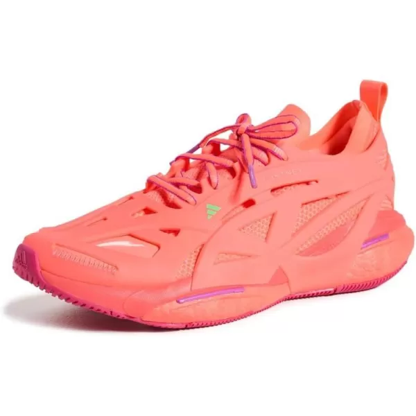 adidas by Stella McCartney Womens Solarglide Running SneakersTurboShock PurpleRealm Agent