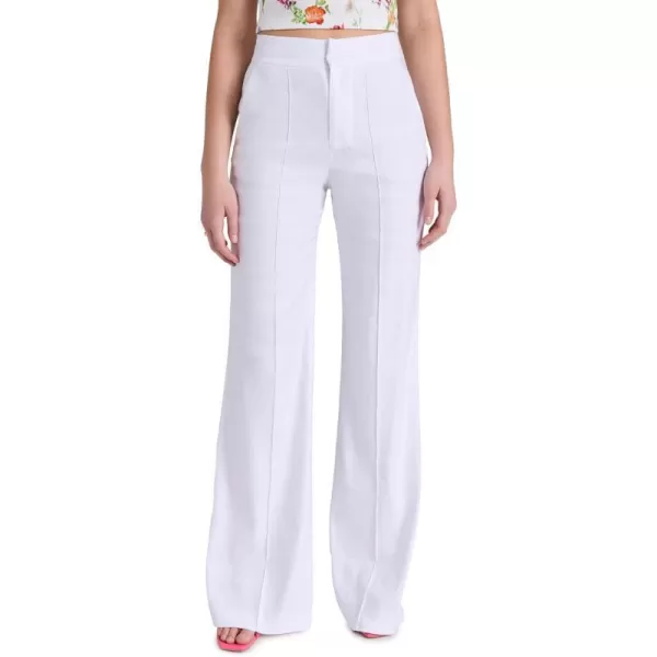 alice  olivia Womens Dylan Hw Wide Leg PantsWhite