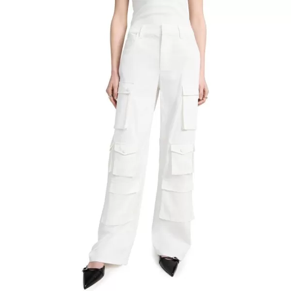 alice  olivia Womens Olympia Baggy Cargo PantsOffwhite