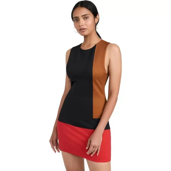 alice  olivia Womens Wynell DressMulti Colorblock