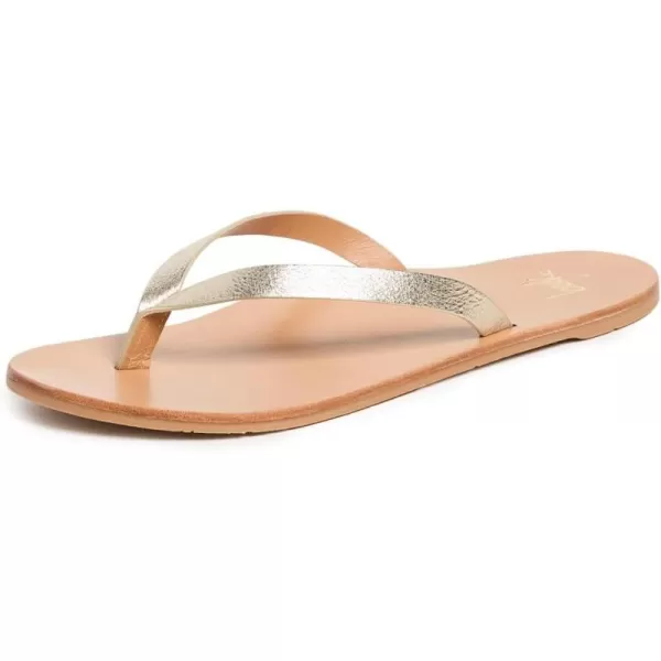 beek Womens Seabird SandalsPlatinumHoney