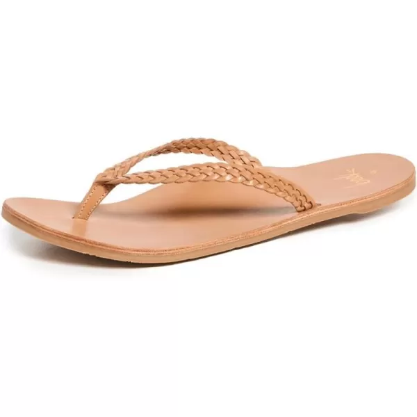 beek Womens Seabird Woven Flip FlopsHoney