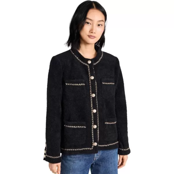 endless rose Womens Chain Trimmed JacketBlack