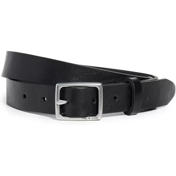 rag  bone Womens Baby Boyfriend BeltBlack