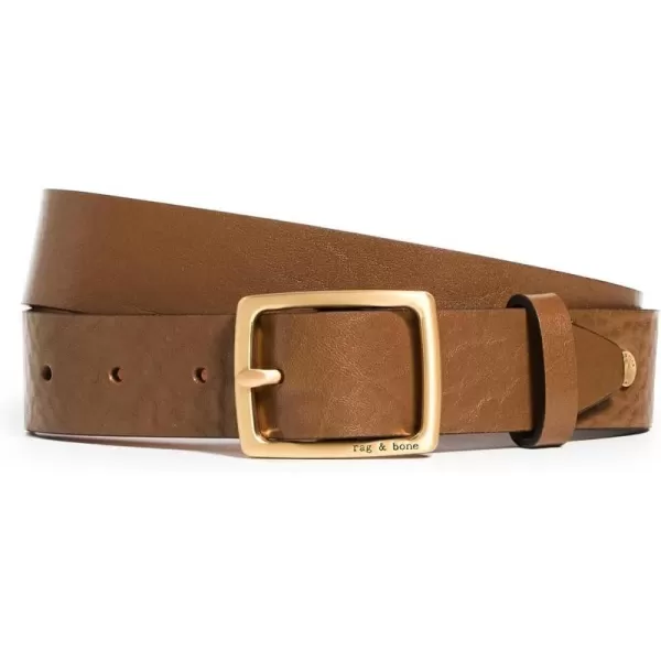 rag  bone Womens Boyfriend BeltChestnut