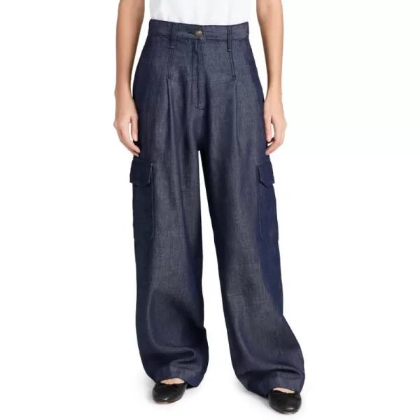 rag  bone Womens Featherweight Cassidy Tailored Cargo PantsRinse