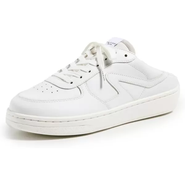 rag  bone Womens Retro Court MulesWht