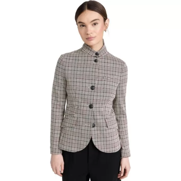 rag  bone Womens Slade Italian Plaid BlazerGrey Plaid