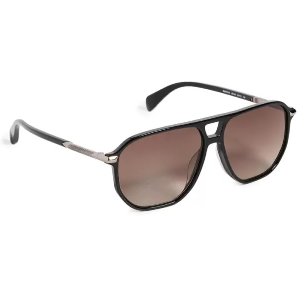 rag amp bone Acetate Aviator SunglassesBlack