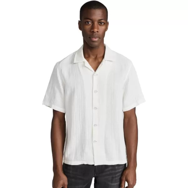 rag amp bone Mens Avery Gauze ShirtWhite