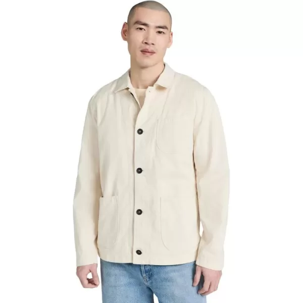 rag amp bone Mens Evan Stretch Twill Chore JacketTurtledove