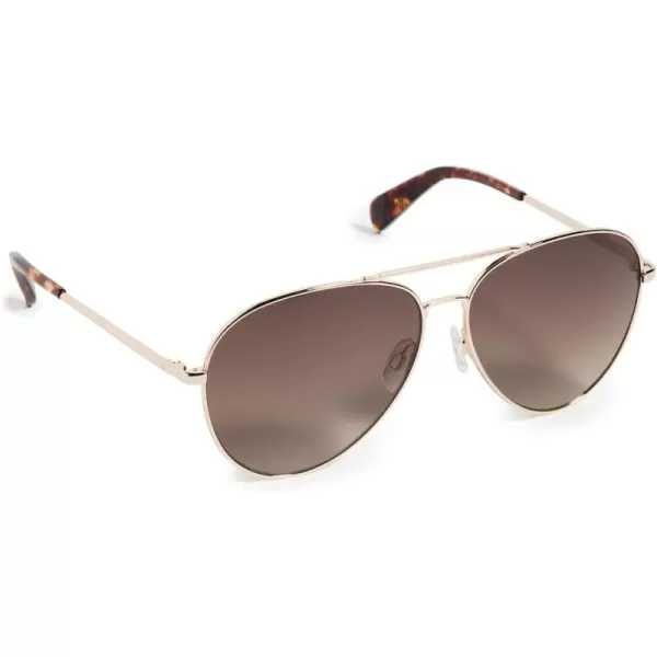 rag amp bone Street Aviators SunglassesGold