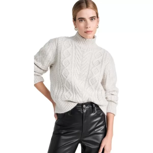 rag amp bone Womens Brody Turtleneck PulloverLight Grey