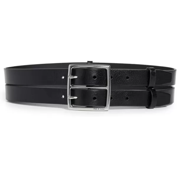 rag amp bone Womens Hookup BeltBlk