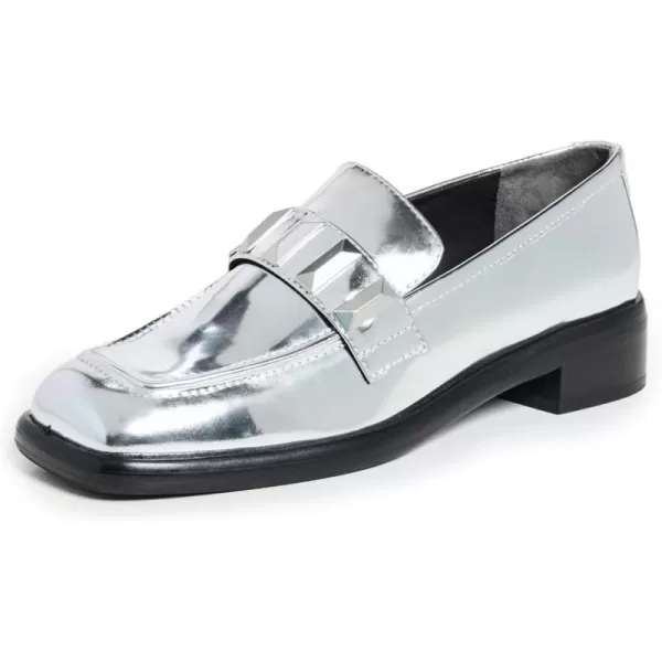 rag amp bone Womens Maxwell LoafersSlvr