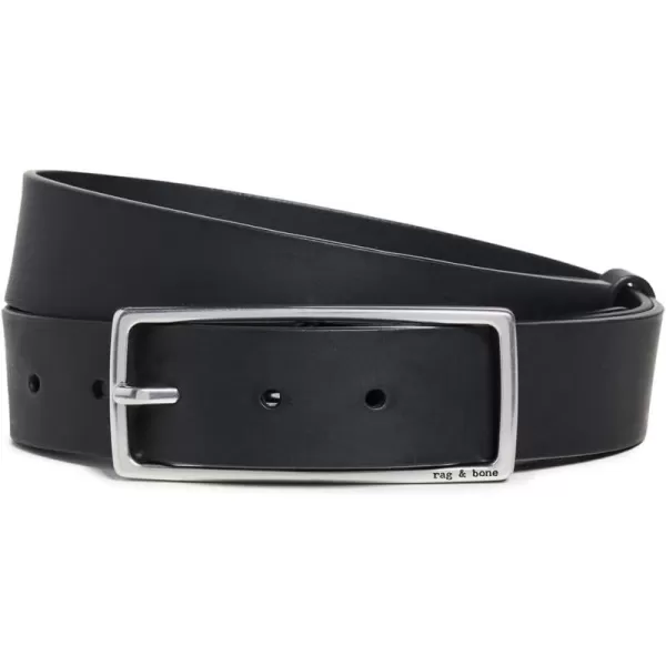 rag amp bone Womens Rebound BeltBlackSilver