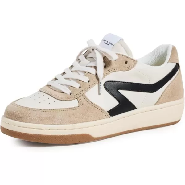 rag amp bone Womens Retro Court SneakersDoveSand