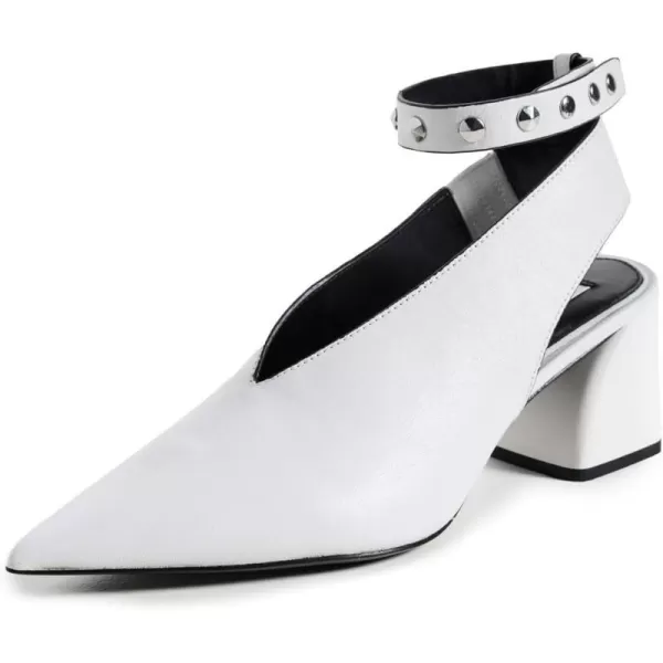 rag amp bone Womens Victory Mule SlingbacksBright White