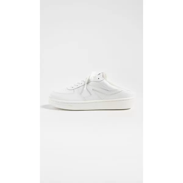 rag  bone Womens Retro Court MulesWht