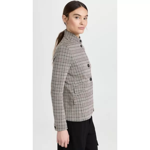 rag  bone Womens Slade Italian Plaid BlazerGrey Plaid