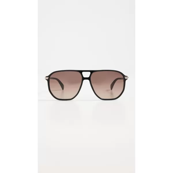 rag amp bone Acetate Aviator SunglassesBlack