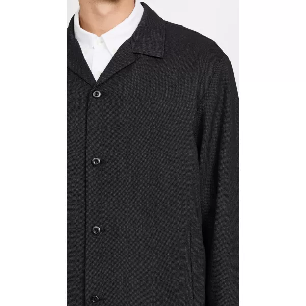 rag amp bone Mens Finlay Shirt JacketBlack Navy