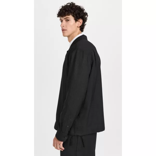 rag amp bone Mens Finlay Shirt JacketBlack Navy