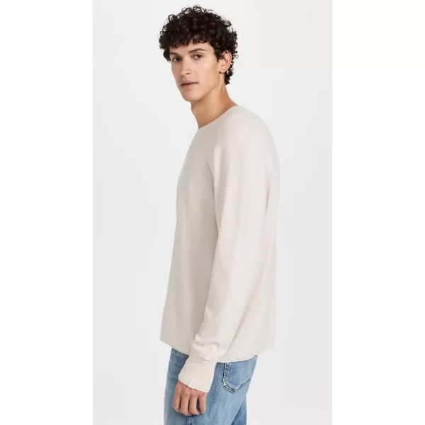 rag amp bone Mens Martin Merino Crew SweaterIvory