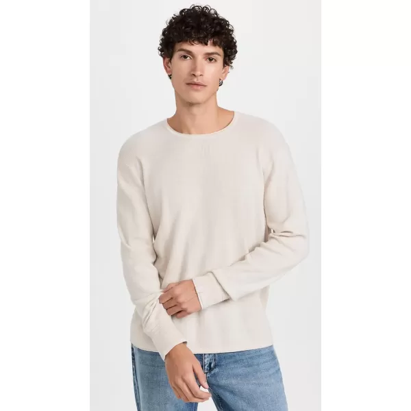 rag amp bone Mens Martin Merino Crew SweaterIvory