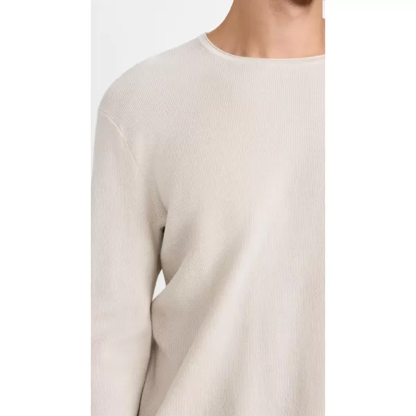 rag amp bone Mens Martin Merino Crew SweaterIvory